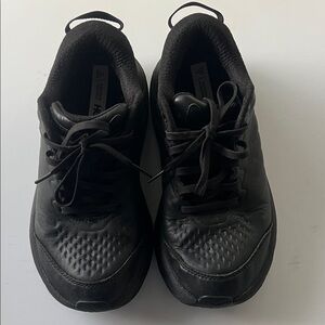 Hoka One One Women's  SR Bondi Athletic  Shoes - Black Slip Resistant 7.5